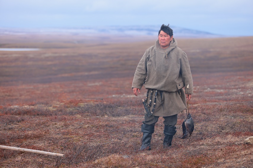 <p>На съемках фильма «Цинга»</p>