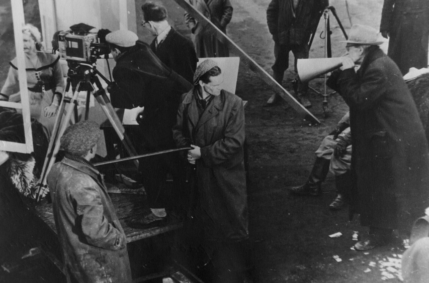 <p>На съемках фильма «В погоне за славой»</p>